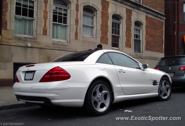 Mercedes SL600 spotted in Boston, Massachusetts