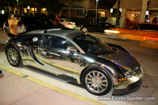 Bugatti Veyron spotted in Miami, Florida