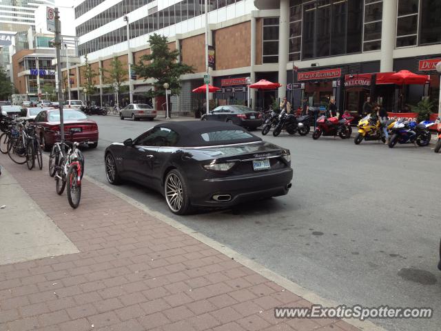 Maserati GranTurismo spotted in Toronto, Ontario, Canada