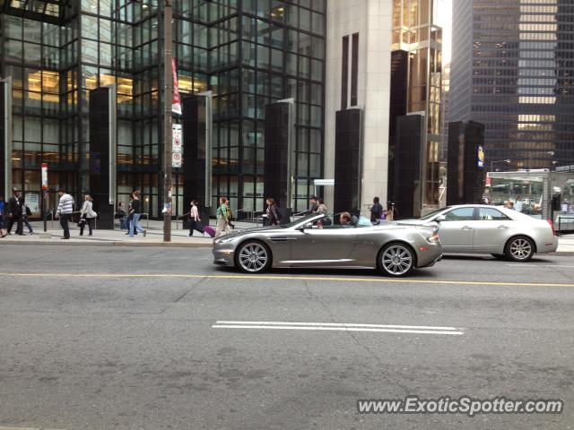 Aston Martin DBS spotted in Toronto, Ontario, Canada