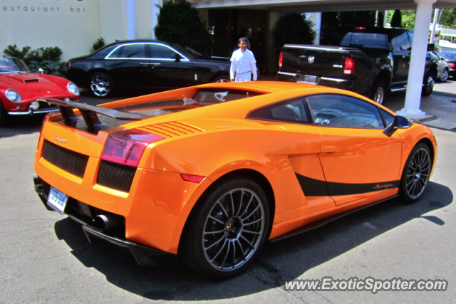 Lamborghini Gallardo spotted in Greenwich, Connecticut
