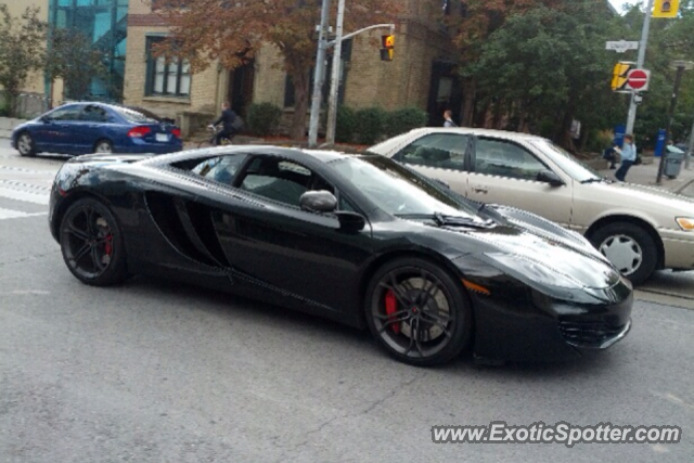 Mclaren MP4-12C spotted in Toronto, Ontario, Canada