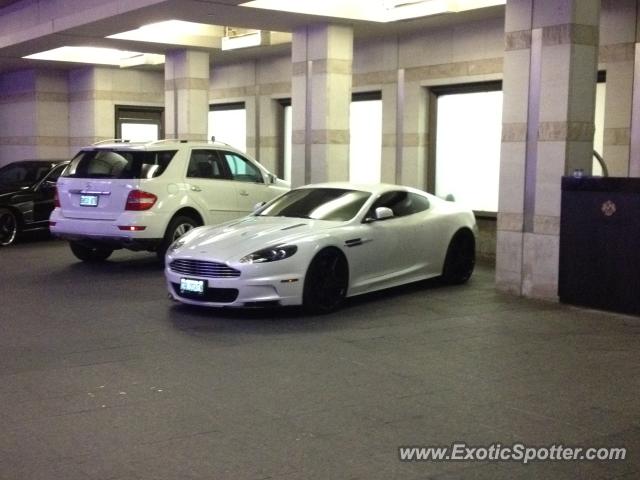 Aston Martin DBS spotted in Toronto, Ontario, Canada