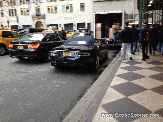 Aston Martin DBS spotted in NYC, New York