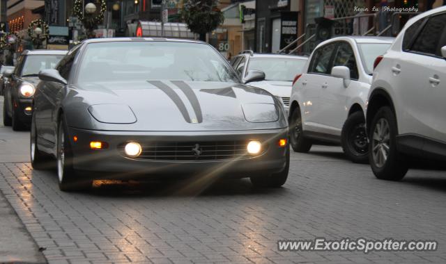 Ferrari 456 spotted in Toronto, Canada