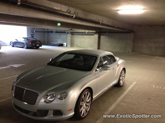 Bentley Continental spotted in Del Mar, California