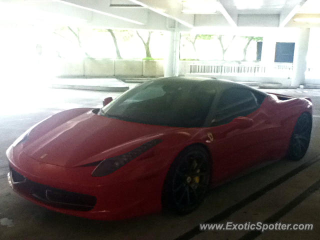 Ferrari 458 Italia spotted in Bal Harbour, Florida