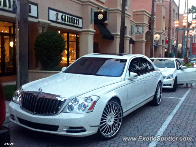 Mercedes Maybach spotted in Boca Raton, Florida