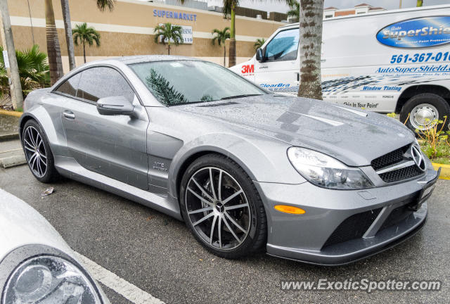 Mercedes SL 65 AMG spotted in Sunny Isles, Florida