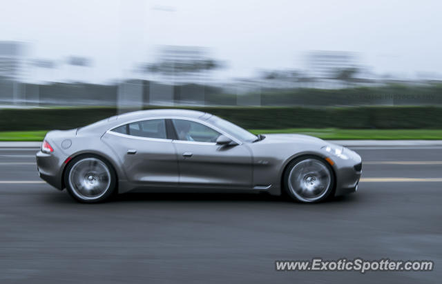 Fisker Karma spotted in Irvine, California