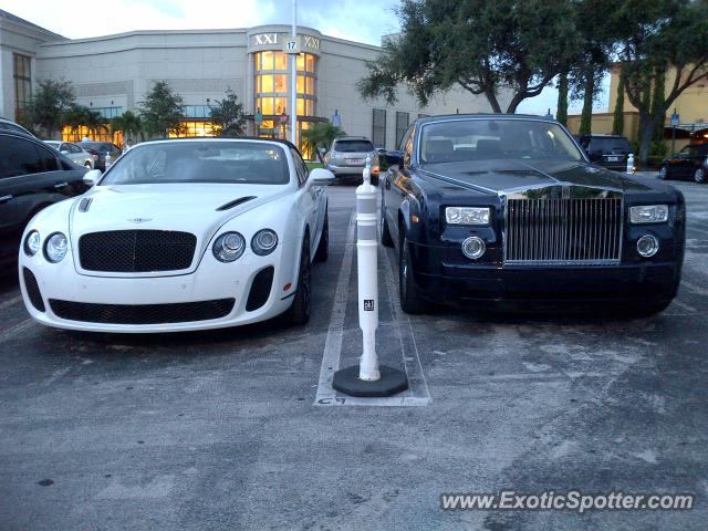 Bentley Continental spotted in Aventura, Florida