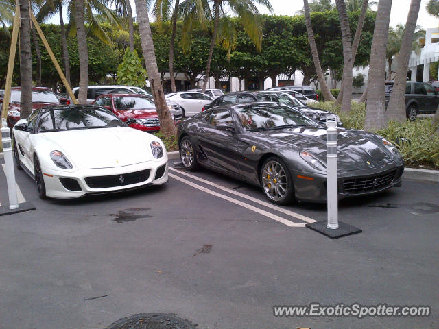 Ferrari 599GTO spotted in Bal Harbour, Florida