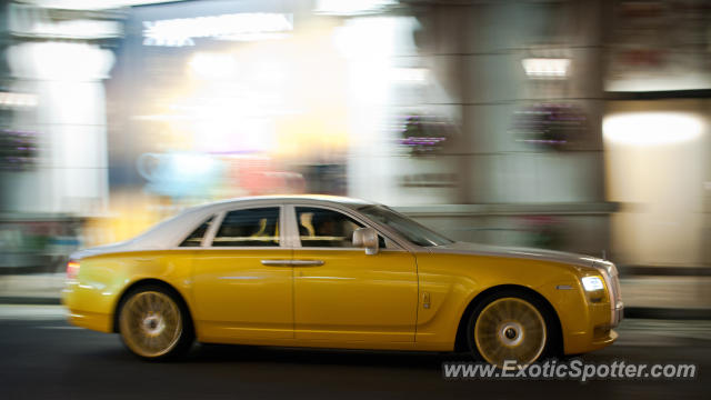 Rolls Royce Ghost spotted in Hong Kong, China