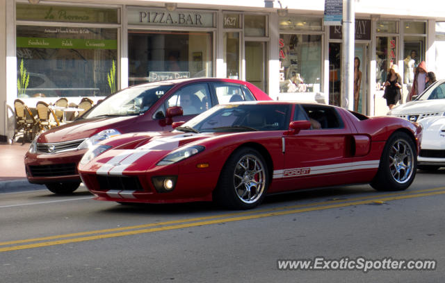Ford GT spotted in Miami, Florida