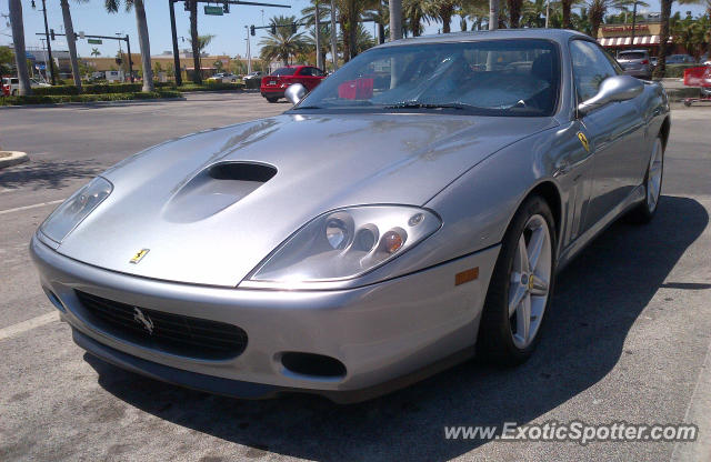 Ferrari 575M spotted in Hallandale Beach, Florida