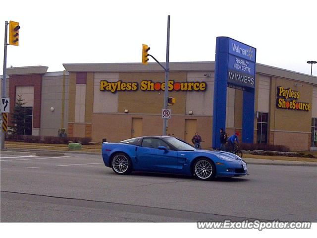 Chevrolet Corvette ZR1 spotted in Mississauga, Canada
