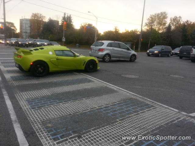 Lotus Exige spotted in Toronto, Canada