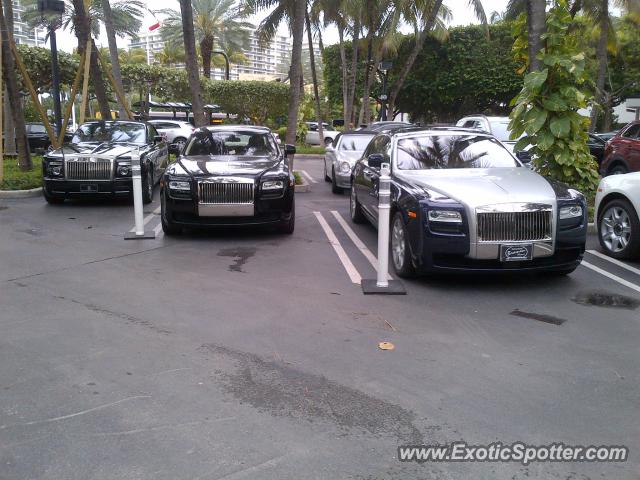 Rolls Royce Phantom spotted in Bal Harbour, Florida