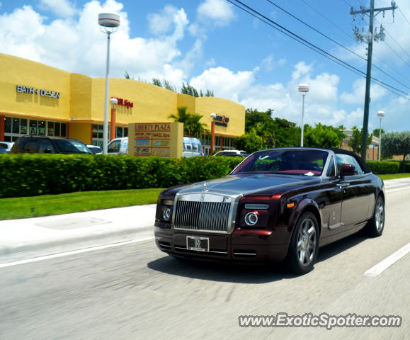 Rolls Royce Phantom spotted in Miami, Florida