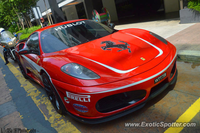 Ferrari F430 spotted in Publika, Malaysia