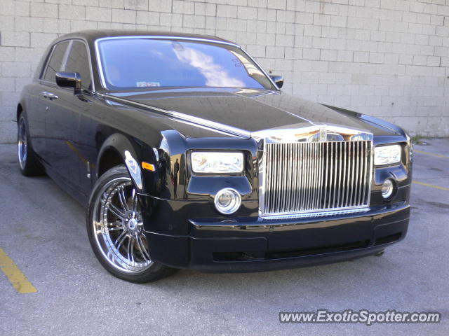 Rolls Royce Phantom spotted in Toronto, Canada