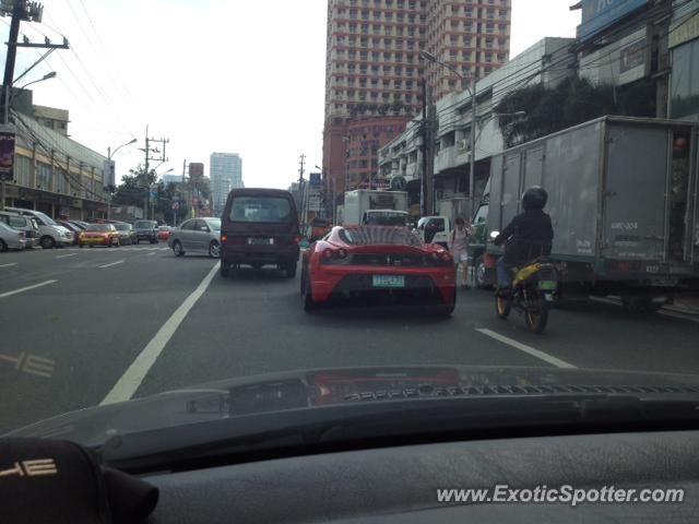Ferrari F430 spotted in Quezon city, Philippines