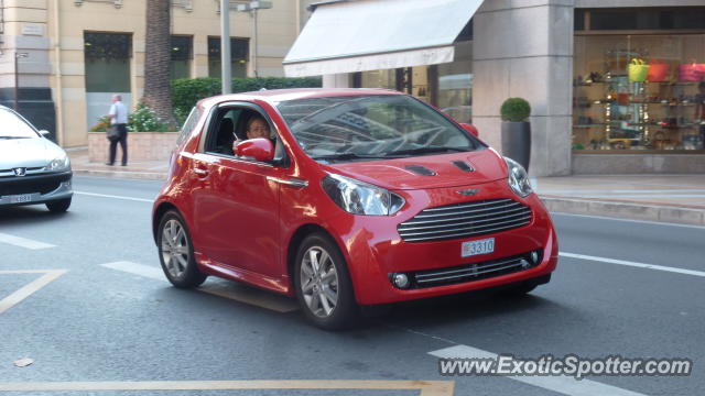 Aston Martin Cygnet spotted in Monaco, Monaco