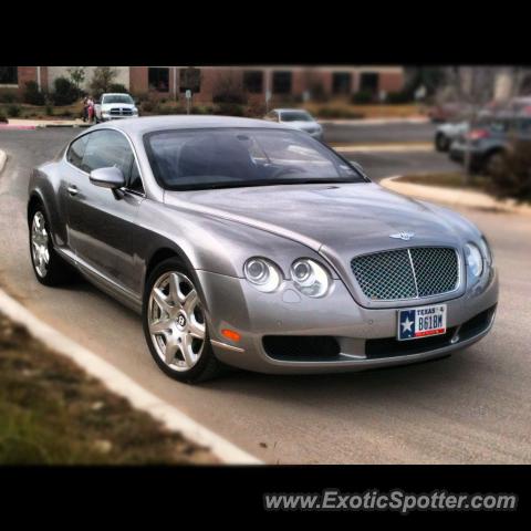 Bentley Continental spotted in Kerrville, Texas