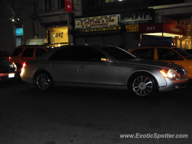 Mercedes Maybach spotted in New York City, New York