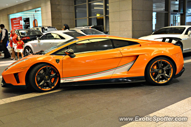 Lamborghini Gallardo spotted in Bukit Bintang KL, Malaysia