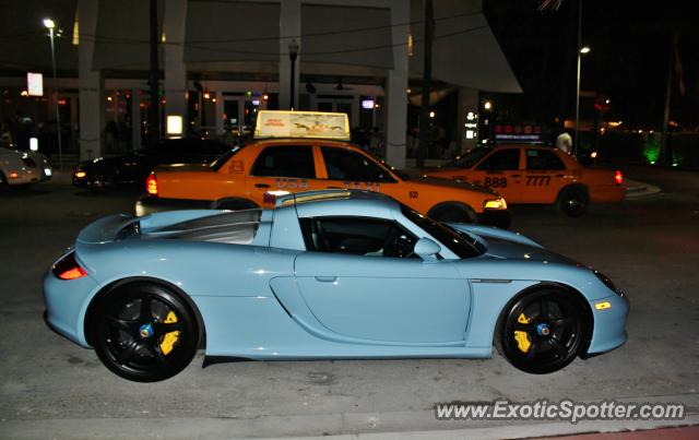 Porsche Carrera GT spotted in Miami, Florida