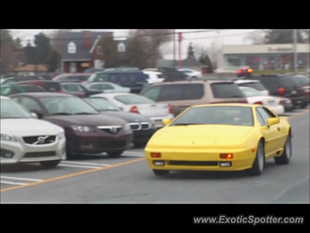 Lotus Esprit spotted in Harrisburg, Pennsylvania