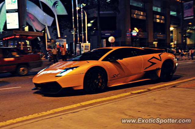 Lamborghini Murcielago spotted in KLCC Twin Tower, Malaysia