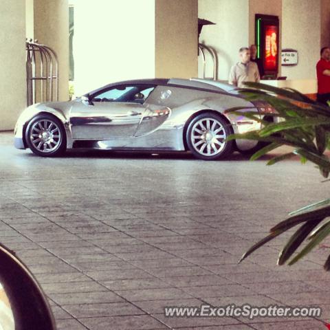 Bugatti Veyron spotted in Hollywood, Florida