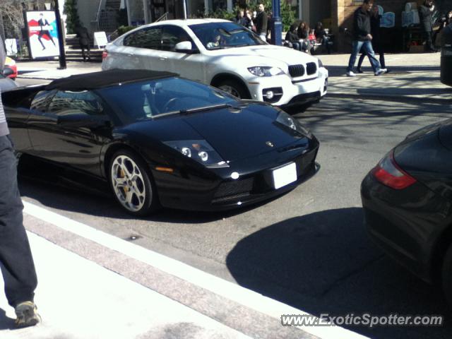 Lamborghini Murcielago spotted in Toronto, Canada