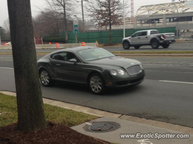 Bentley Continental spotted in Tysons Corner, Virginia