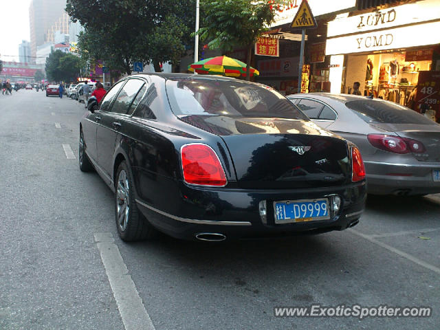 Bentley Continental spotted in Nanning,Guangxi, China