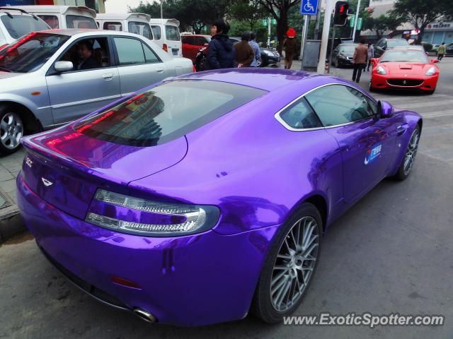 Aston Martin Vantage spotted in Nanning,Guangxi, China