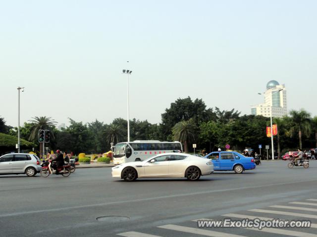 Aston Martin Rapide spotted in Nanning,Guangxi, China