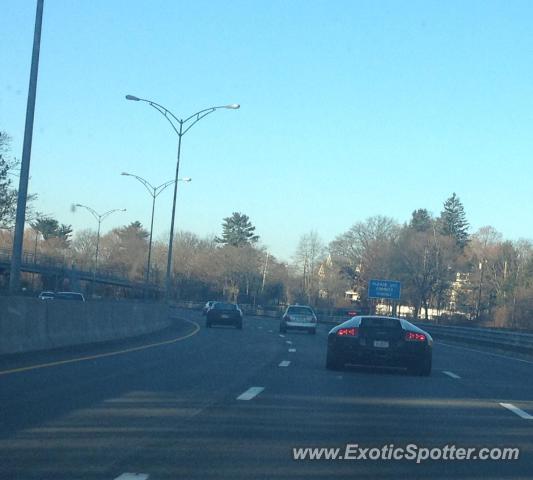 Lamborghini Murcielago spotted in Newton, Massachusetts