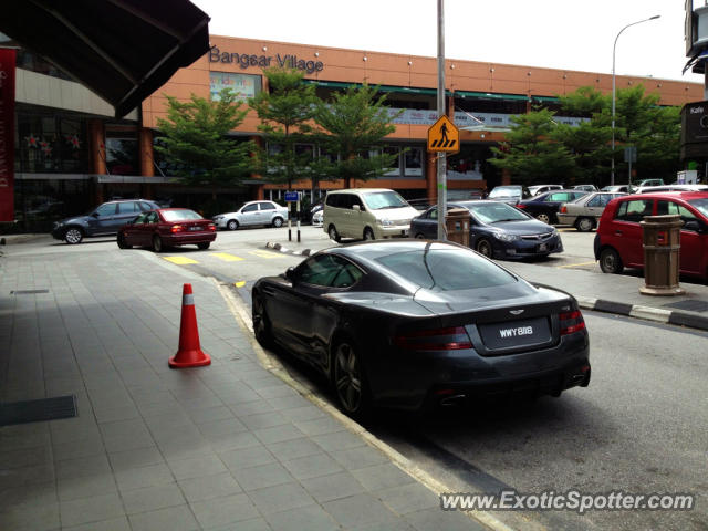 Aston Martin DB9 spotted in Kuala Lumpur, Malaysia