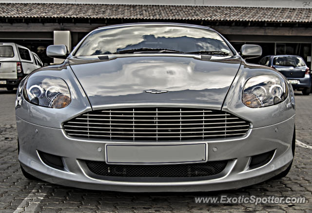 Aston Martin DB9 spotted in Rustenburg, South Africa