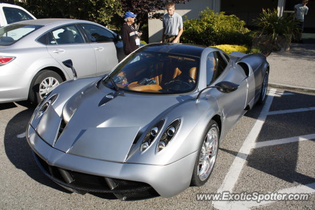 Pagani Huayra spotted in Carmel, California