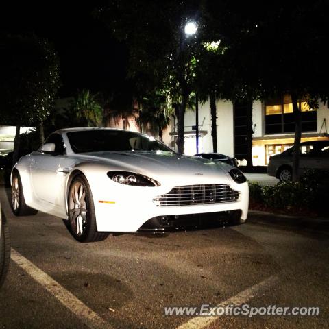 Aston Martin Vantage spotted in Boca Raton, Florida