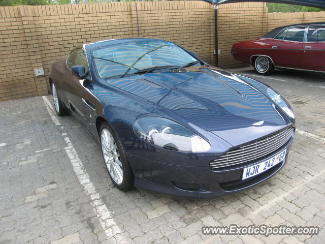 Aston Martin DB9 spotted in Sandton, South Africa