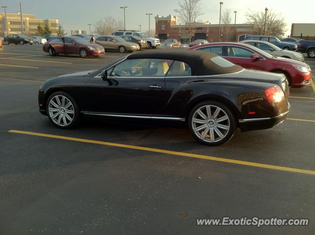 Bentley Continental spotted in Indianapolis, Indiana
