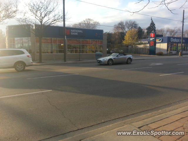 Aston Martin Vantage spotted in Toronto, Canada