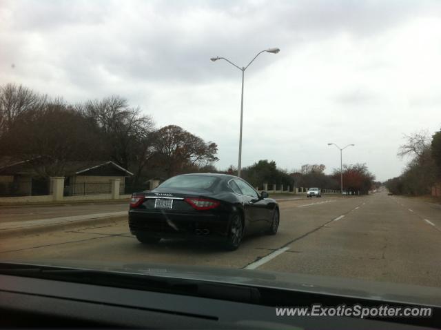 Maserati GranTurismo spotted in Dallas, Texas