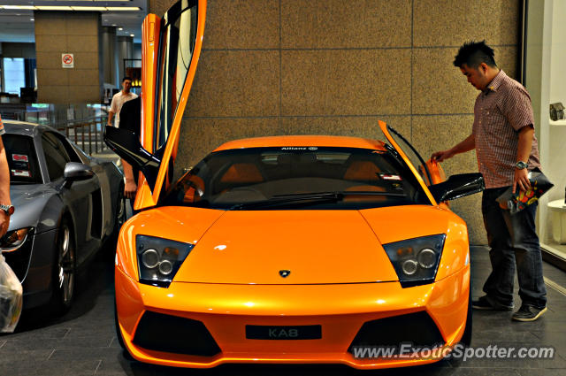 Lamborghini Murcielago spotted in Bukit Bintang KL, Malaysia