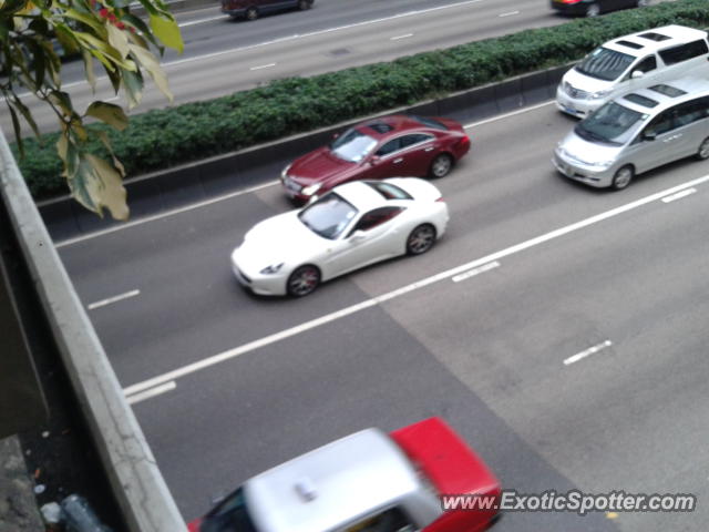 Ferrari California spotted in Hong Kong, China
